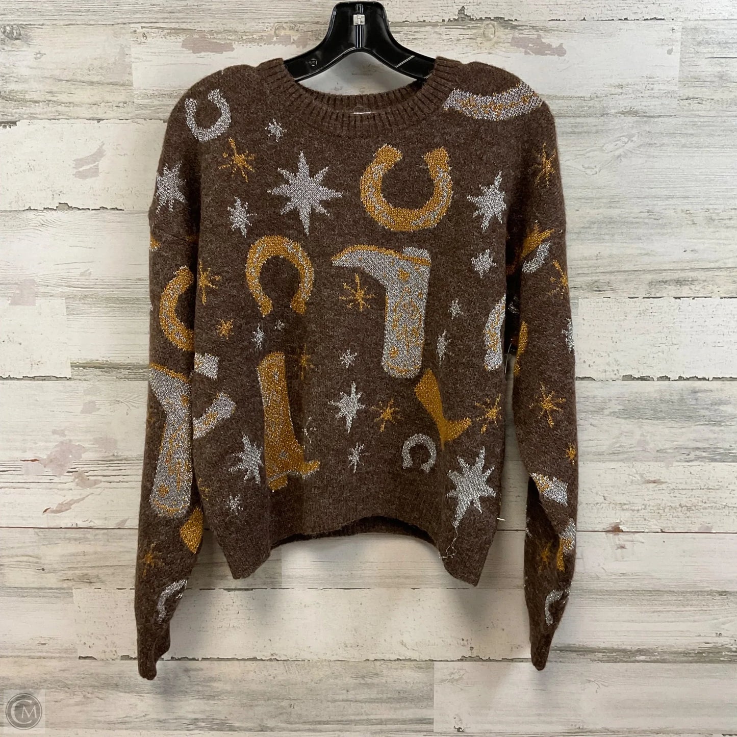 Sweater By Zara In Brown, Size: M