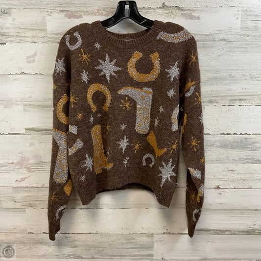 Sweater By Zara In Brown, Size: M