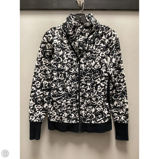 Athletic Jacket By Lululemon In Black, Size: S