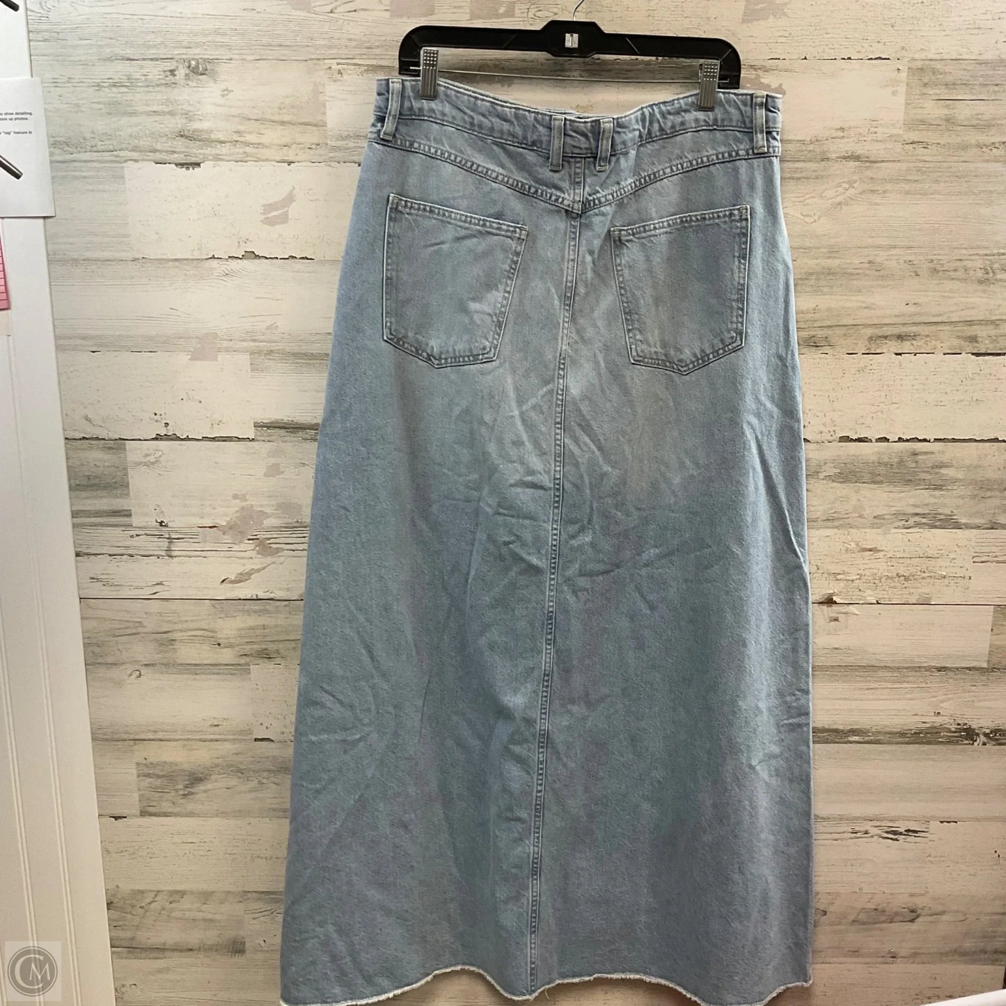 Skirt Maxi By We The Free In Blue Denim, Size: 14