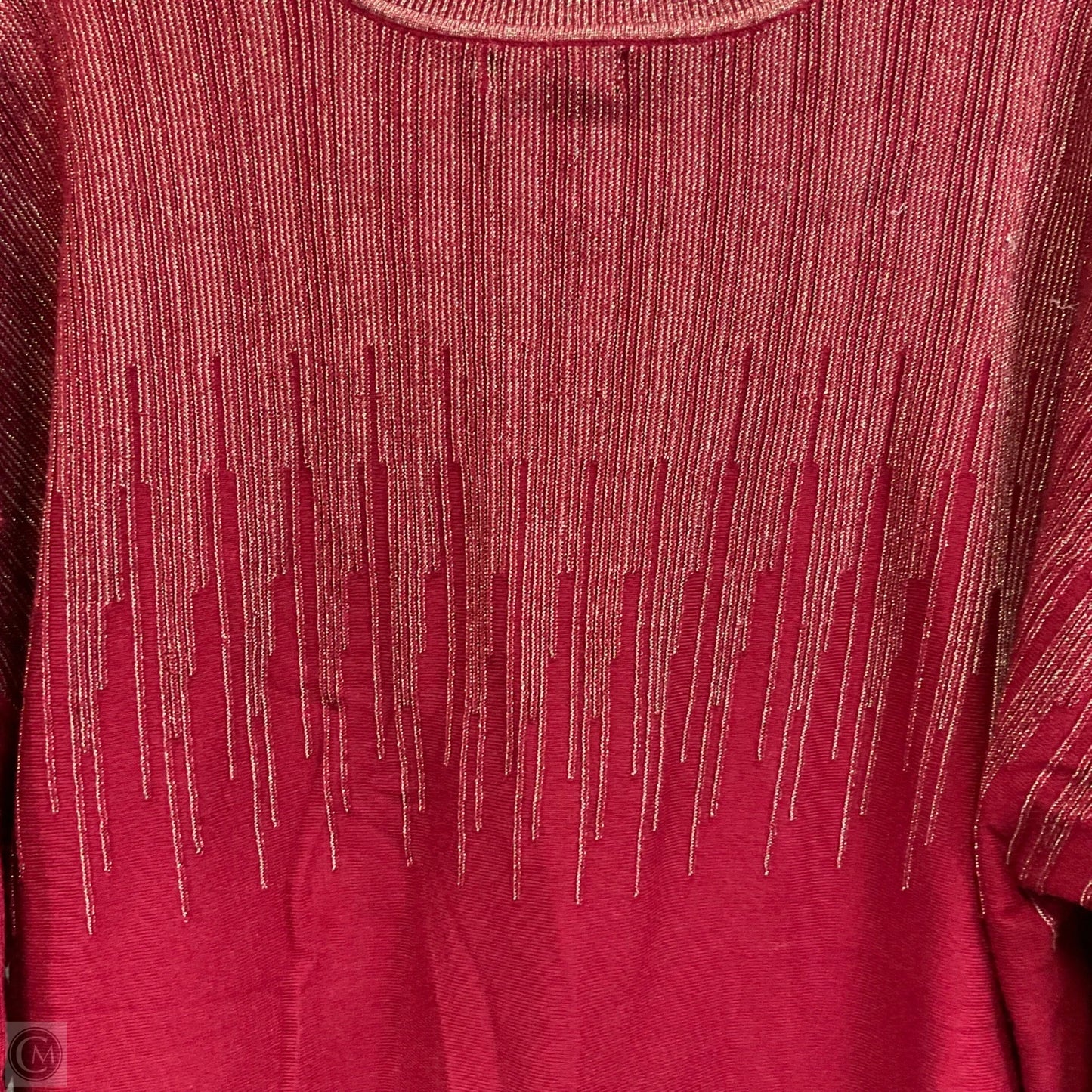 Sweater By Alfani In Red, Size: 3x