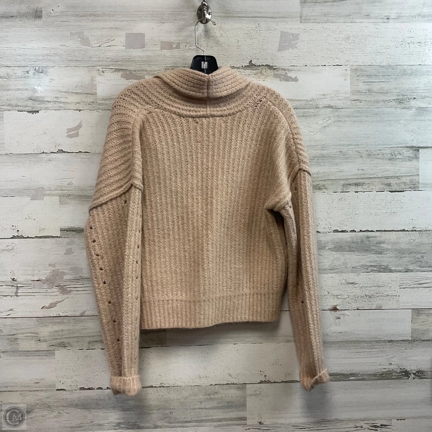 Sweater Cardigan By Lucky Brand In Brown, Size: Xs