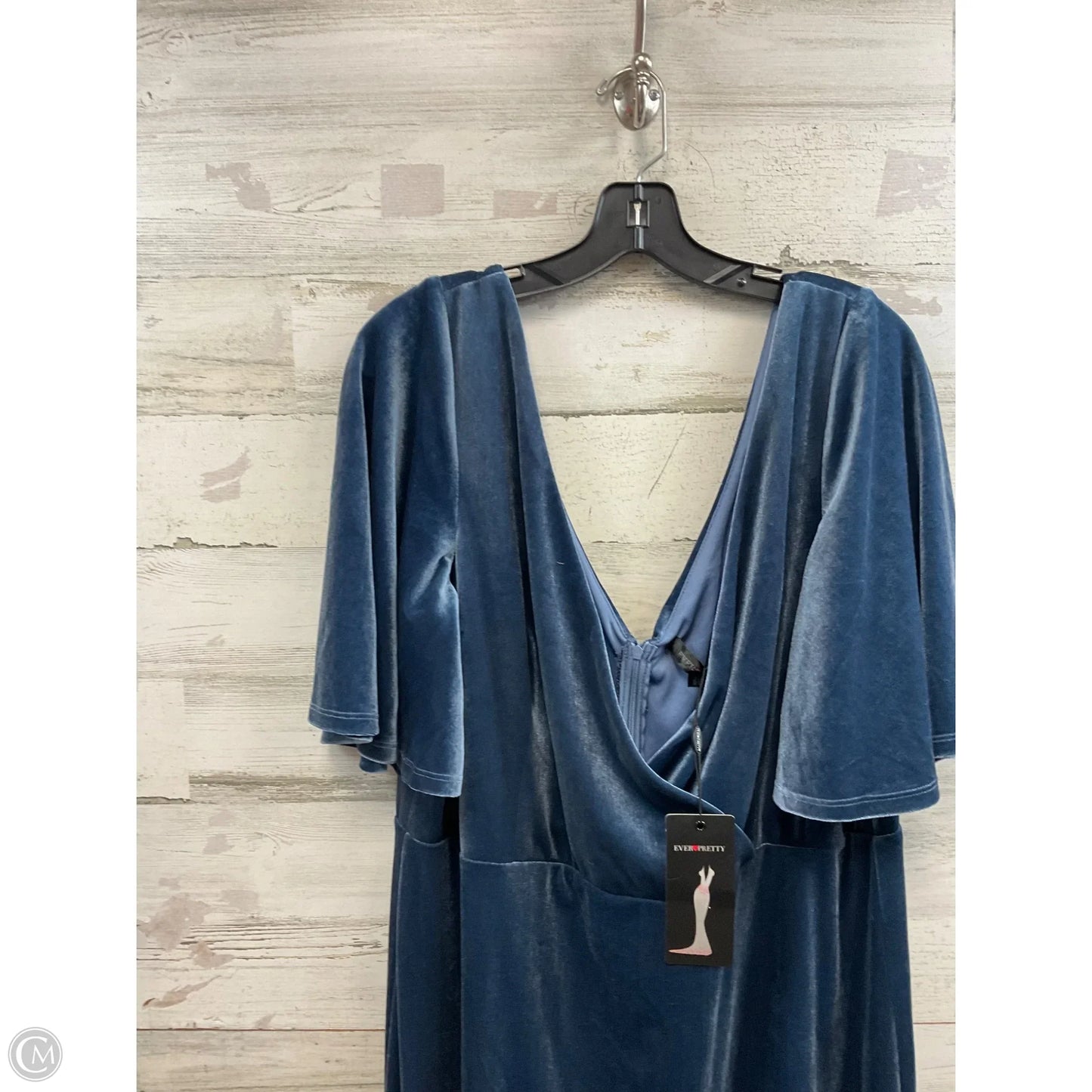 Dress Party Long By EVER PRETTY In Blue, Size: 3x