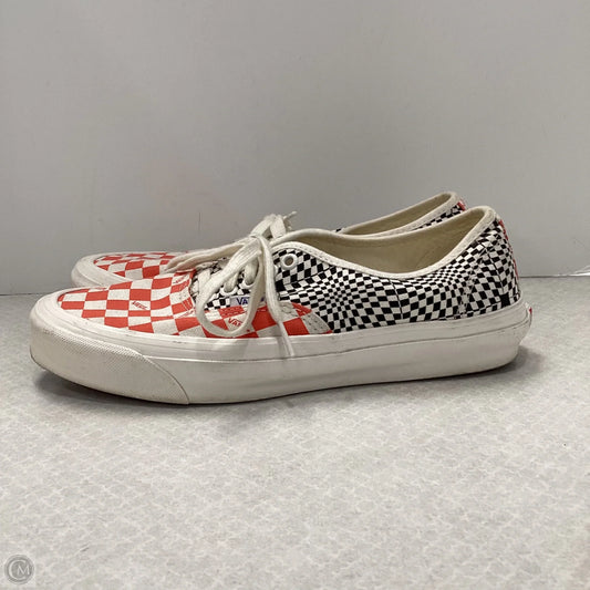 Shoes Sneakers By Vans In White, Size: 9.5
