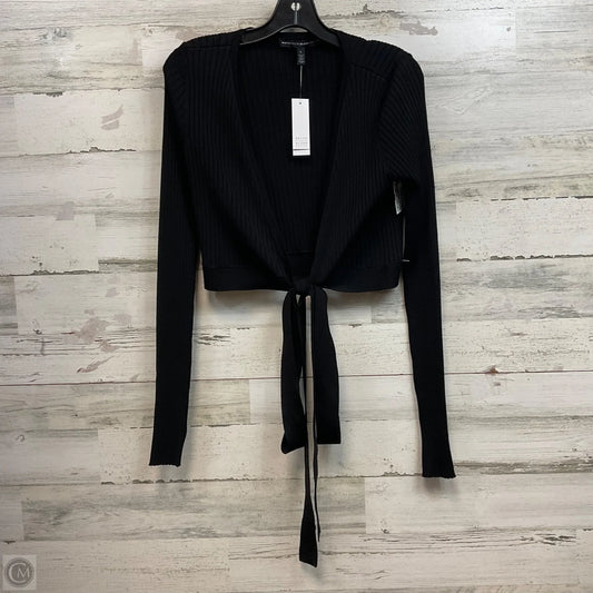 Top Long Sleeve By White House Black Market In Black, Size: L