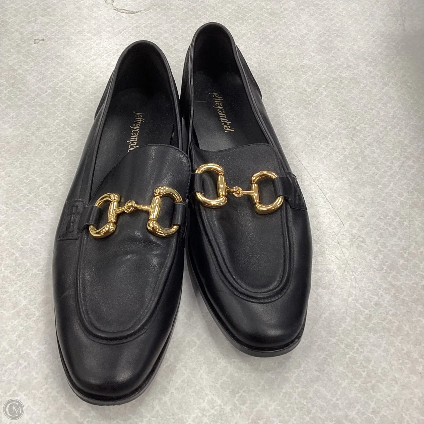 Shoes Flats By Jeffrey Campbell In Black, Size: 9.5