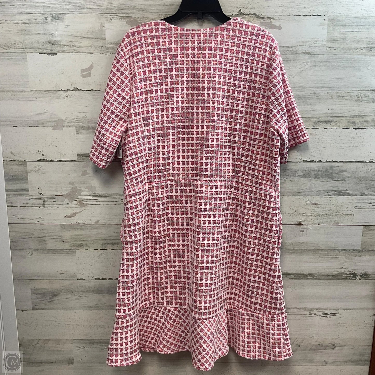 Dress Casual Short By Isaac Mizrahi Live Qvc In Pink, Size: Xl