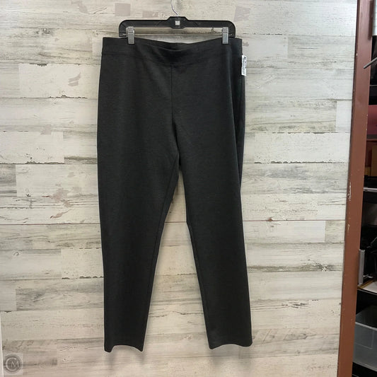 Pants Dress By Eileen Fisher In Black, Size: L
