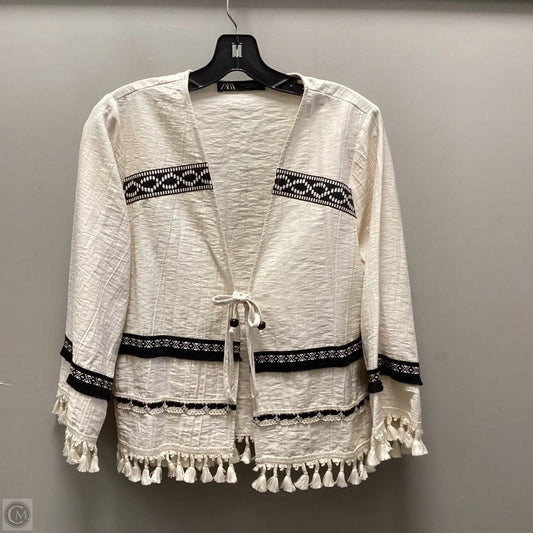 Jacket Other By Zara In Cream, Size: M