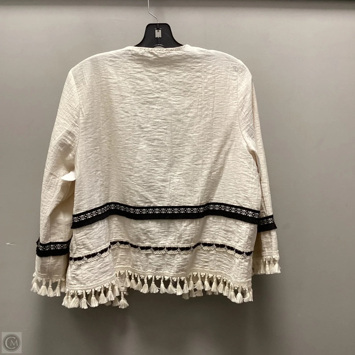 Jacket Other By Zara In Cream, Size: M