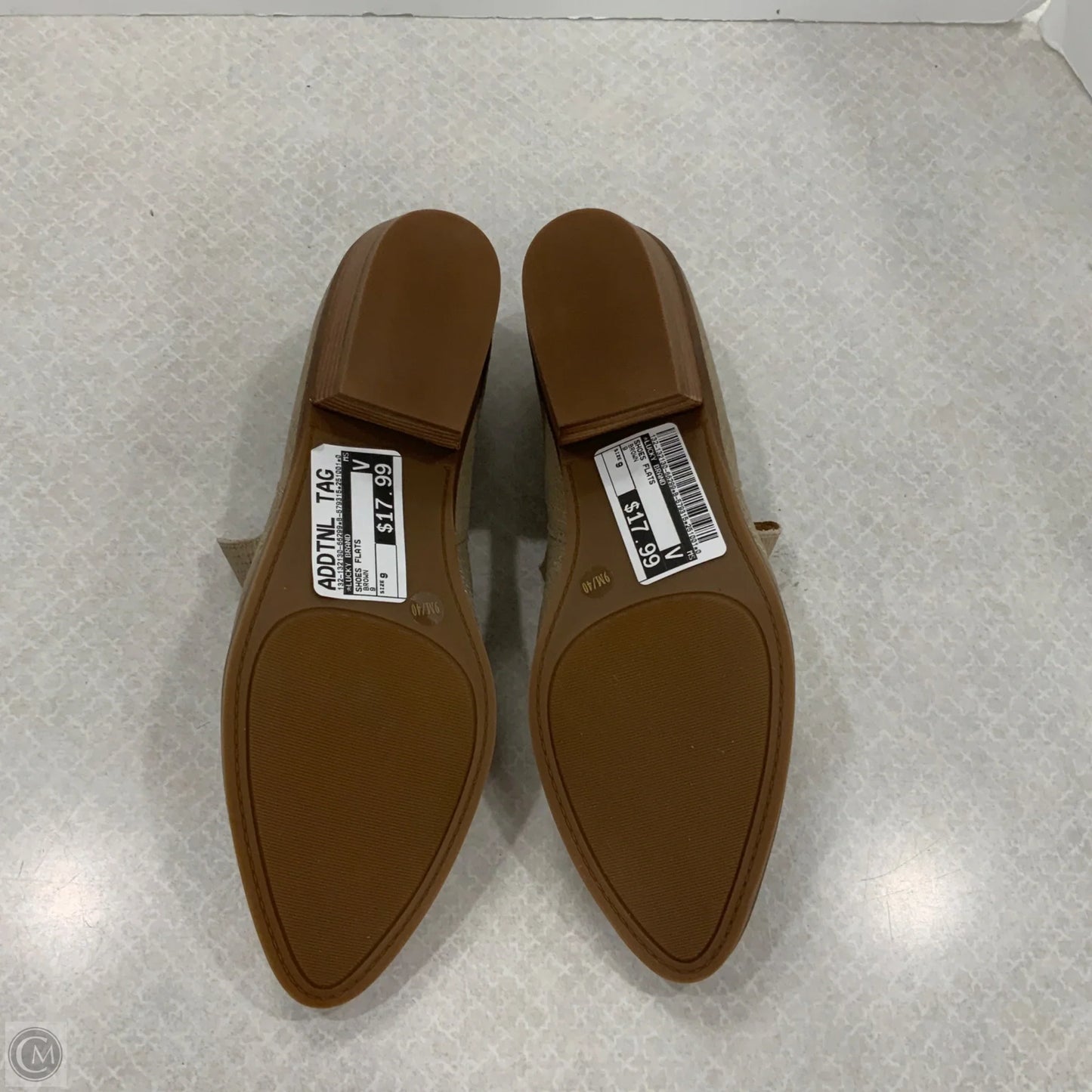 Shoes Flats By Lucky Brand In Brown, Size: 9