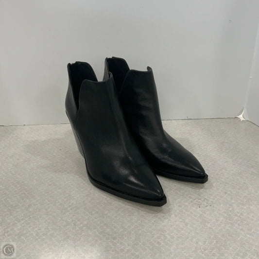 Boots Ankle Heels By Vince Camuto In Black, Size: 9.5