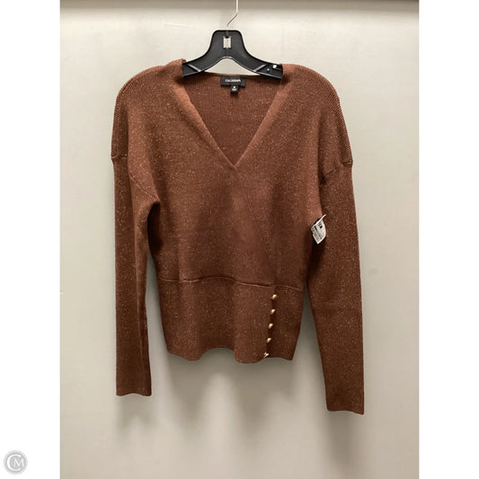 Sweater By Calligraphie In Brown, Size: M
