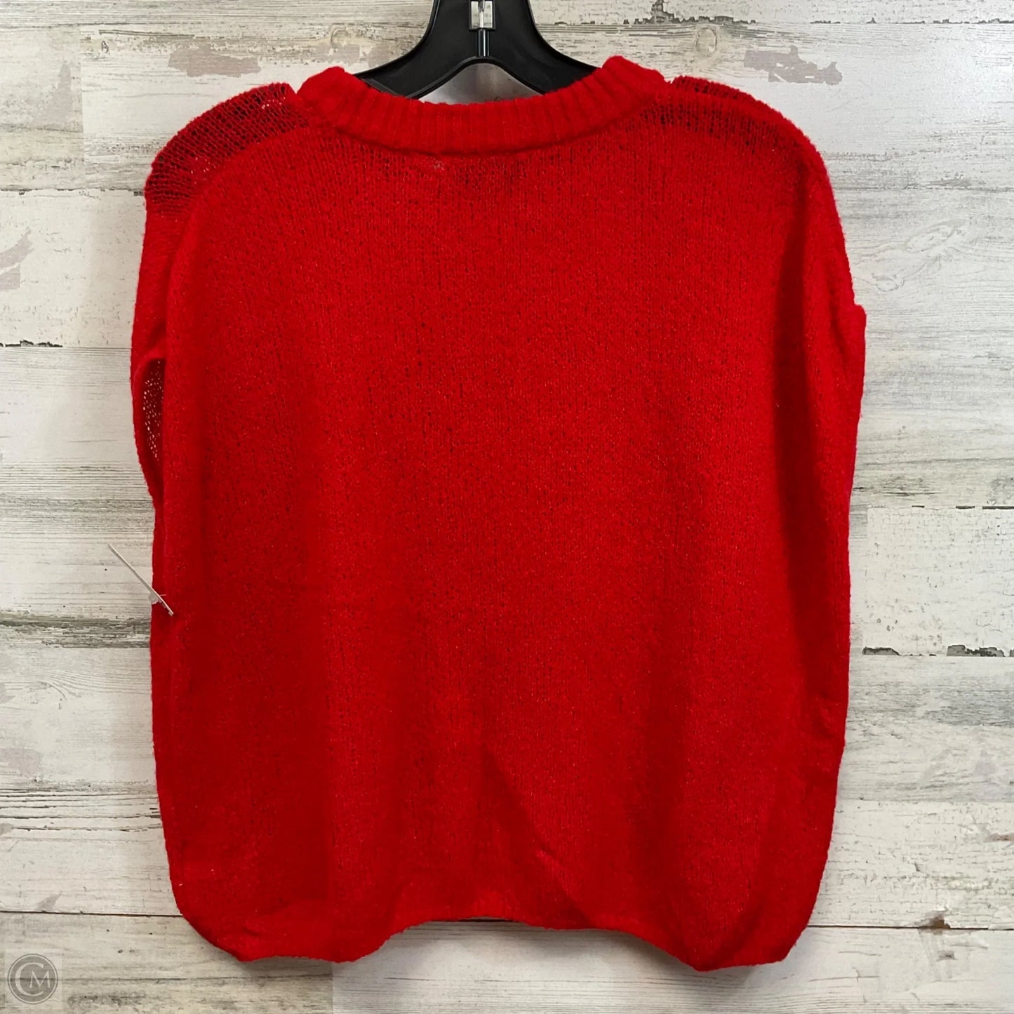 Blouse Sleeveless By Lna In Red, Size: S