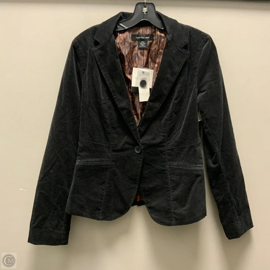 Blazer By Calvin Klein In Black, Size: S