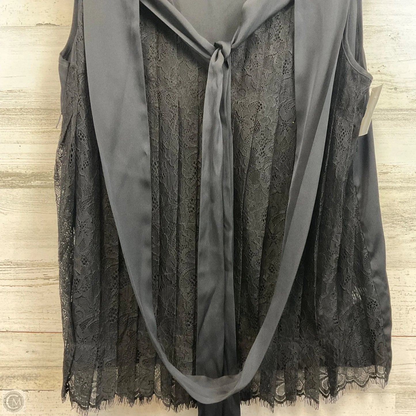 Blouse Sleeveless By Robert Rodriguez In Black, Size: 6