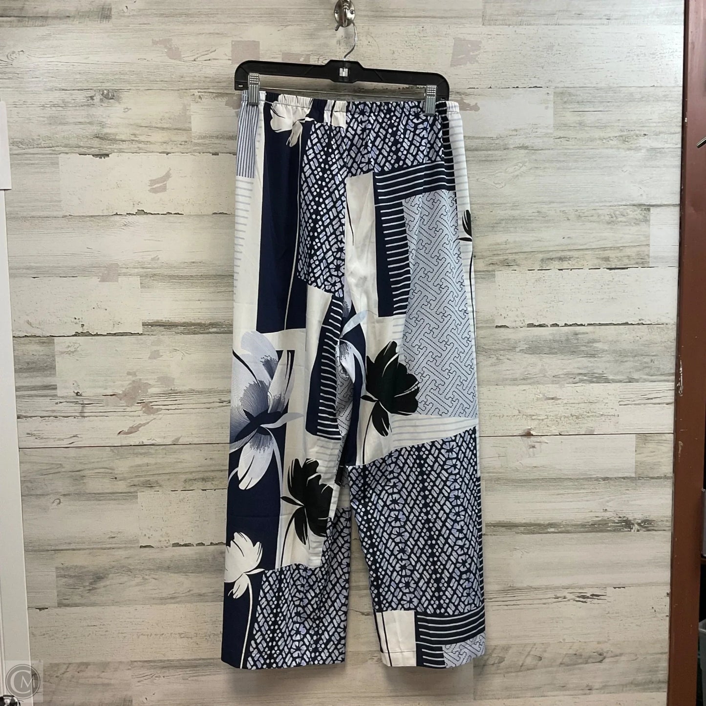 Pants Suit 2pc By Natori In Blue, Size: 3x