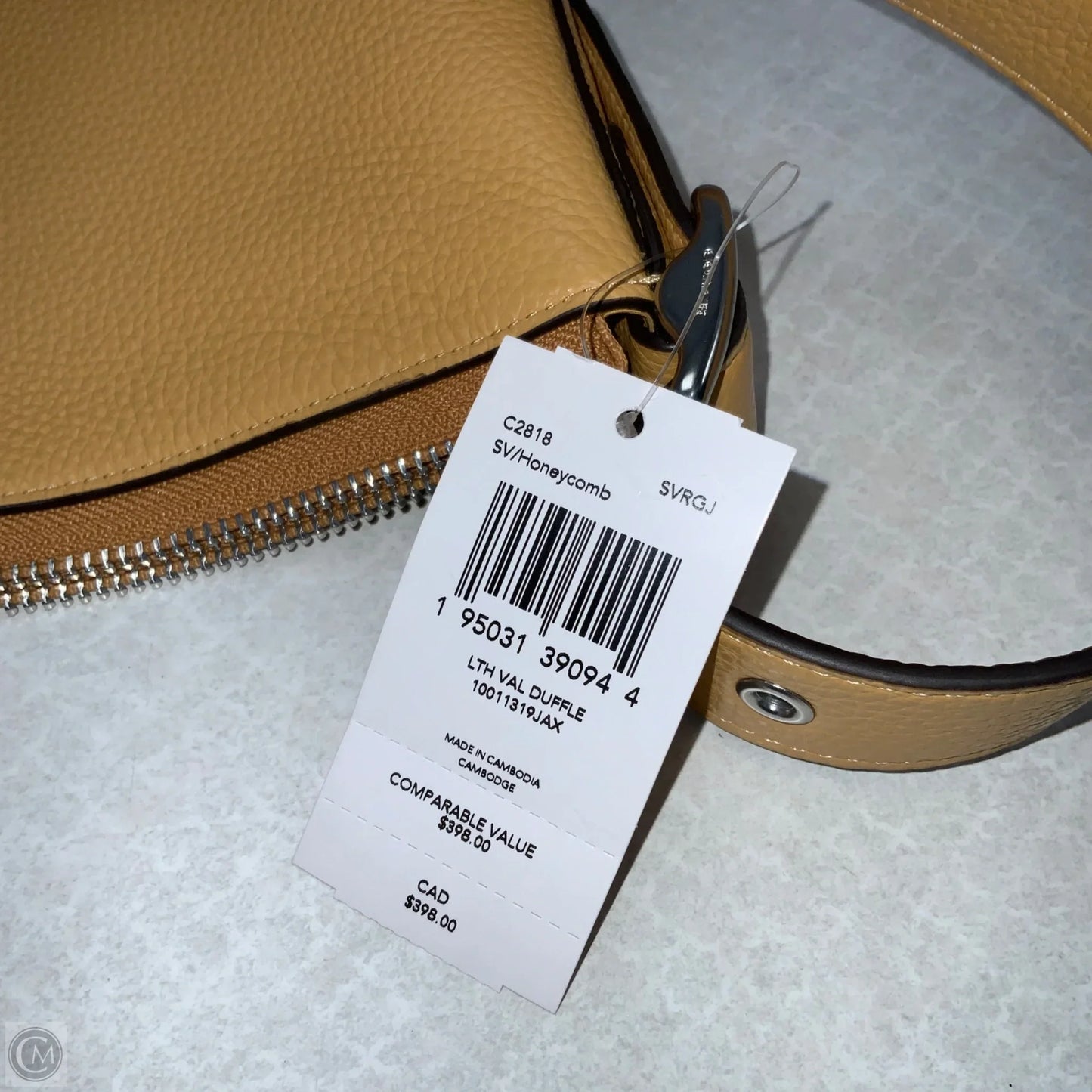 Handbag Designer By Coach, Size: Large