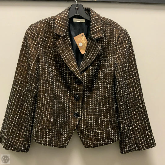 Blazer By Coldwater Creek In Brown, Size: L