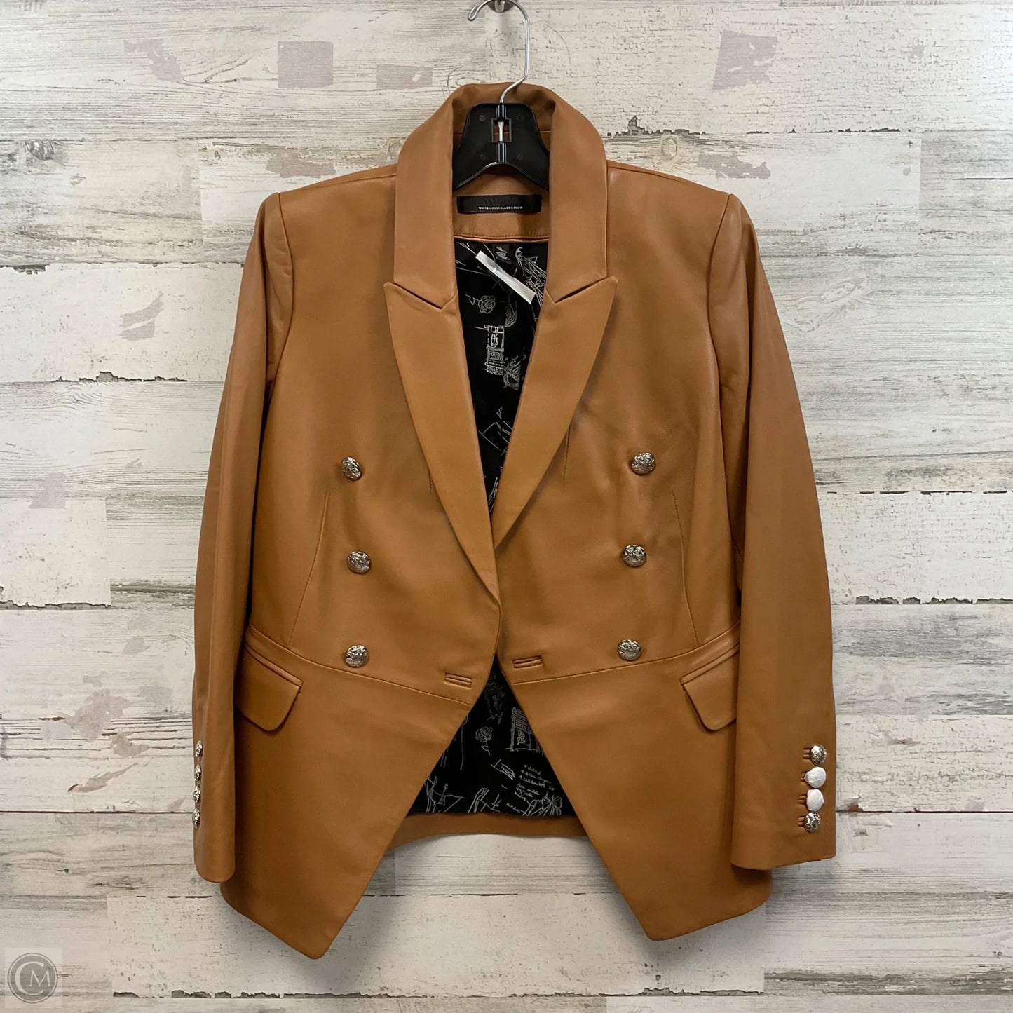 Jacket Other By White House Black Market In Brown, Size: Xs