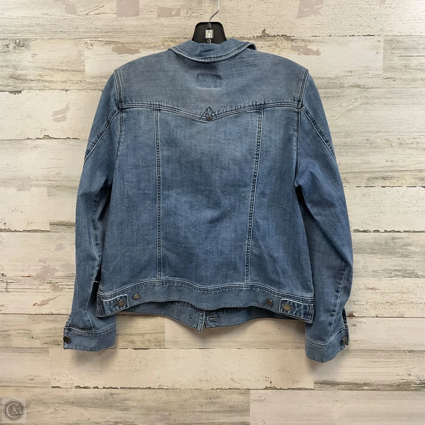 Jacket Denim By Liverpool In Blue Denim, Size: M
