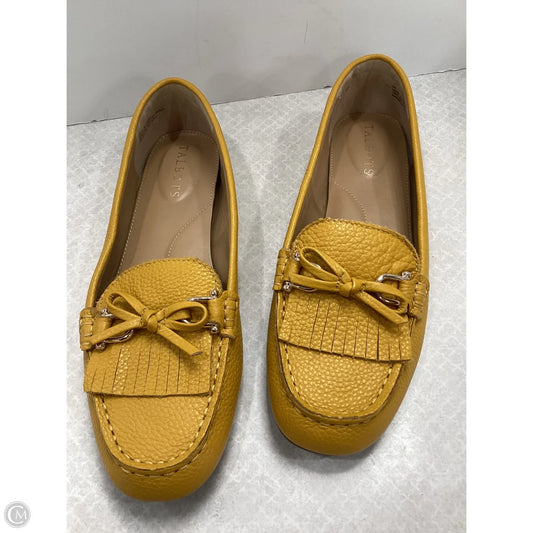 Shoes Flats By Talbots In Yellow, Size: 8