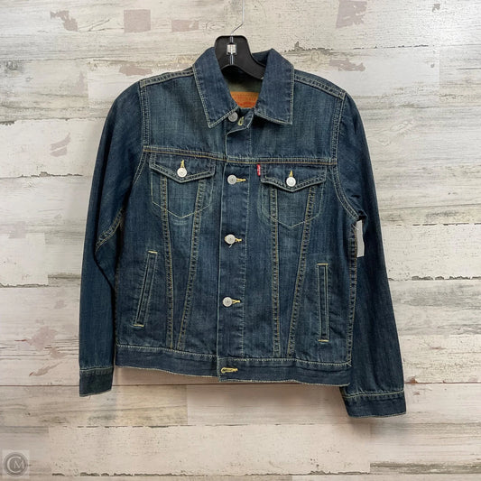 Jacket Denim By Levis In Blue Denim, Size: M