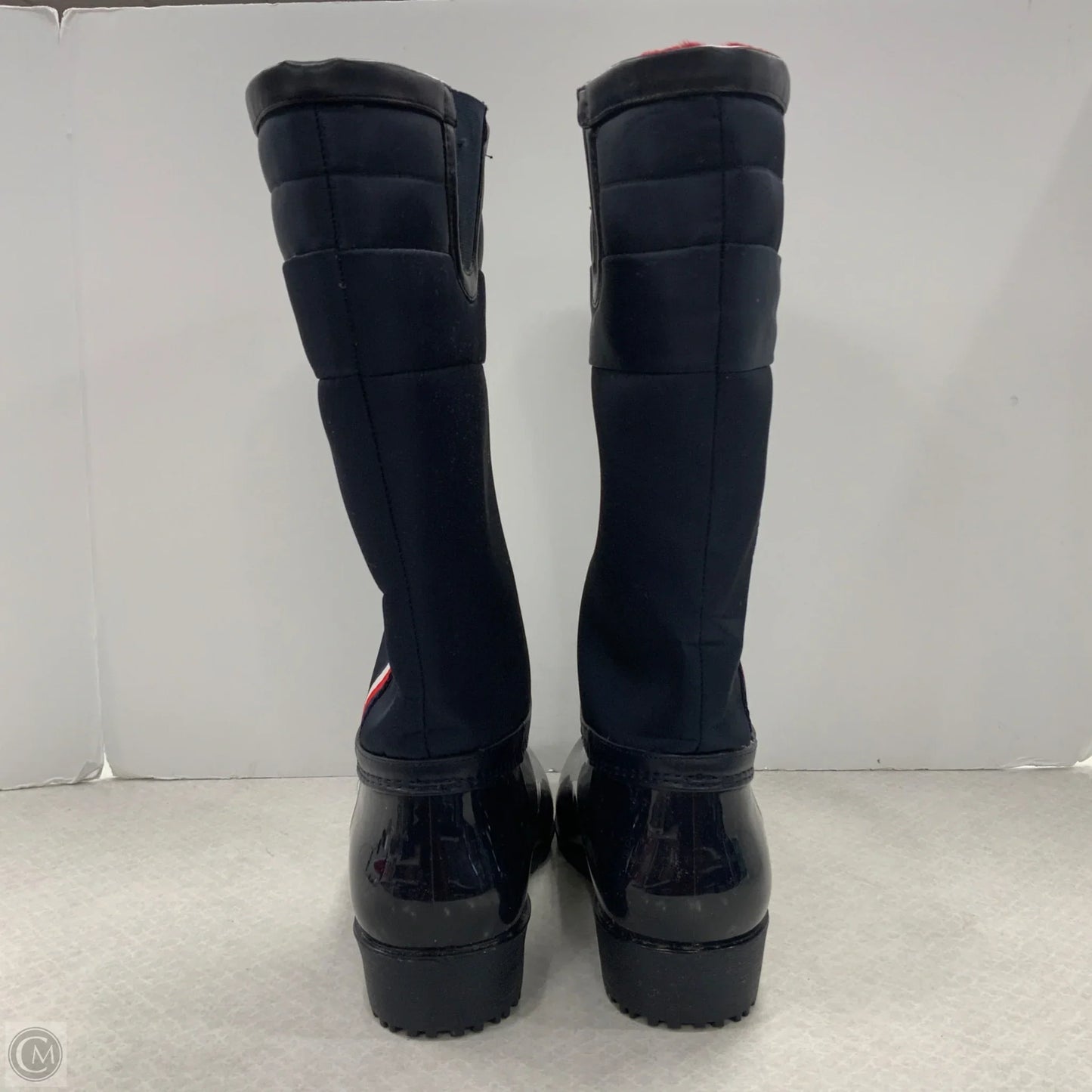 Boots Rain By Tommy Hilfiger In Blue, Size: 8