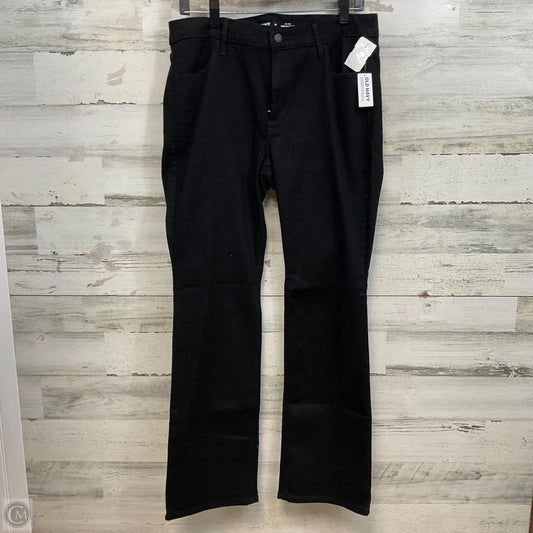 Jeans Boot Cut By Old Navy In Black Denim, Size: 12