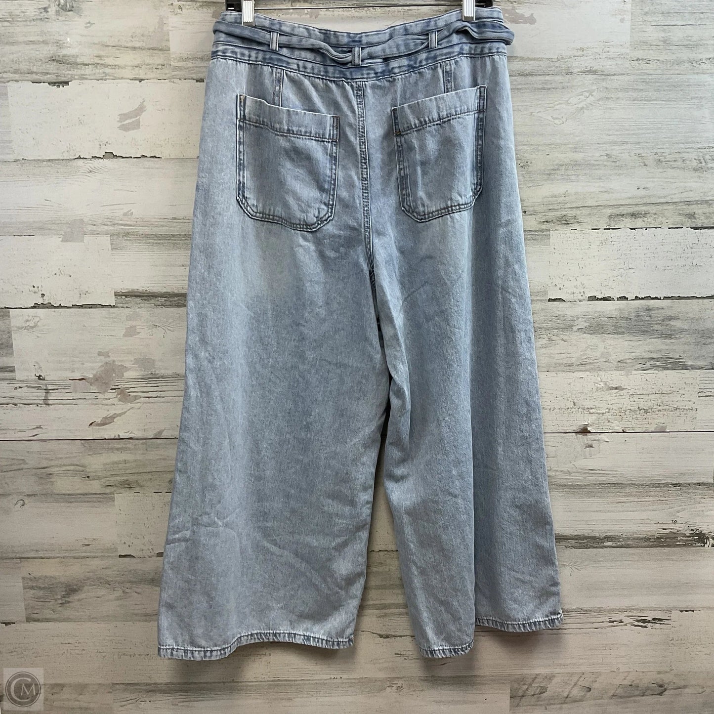 Jeans Wide Leg By Kensie In Blue Denim, Size: 12