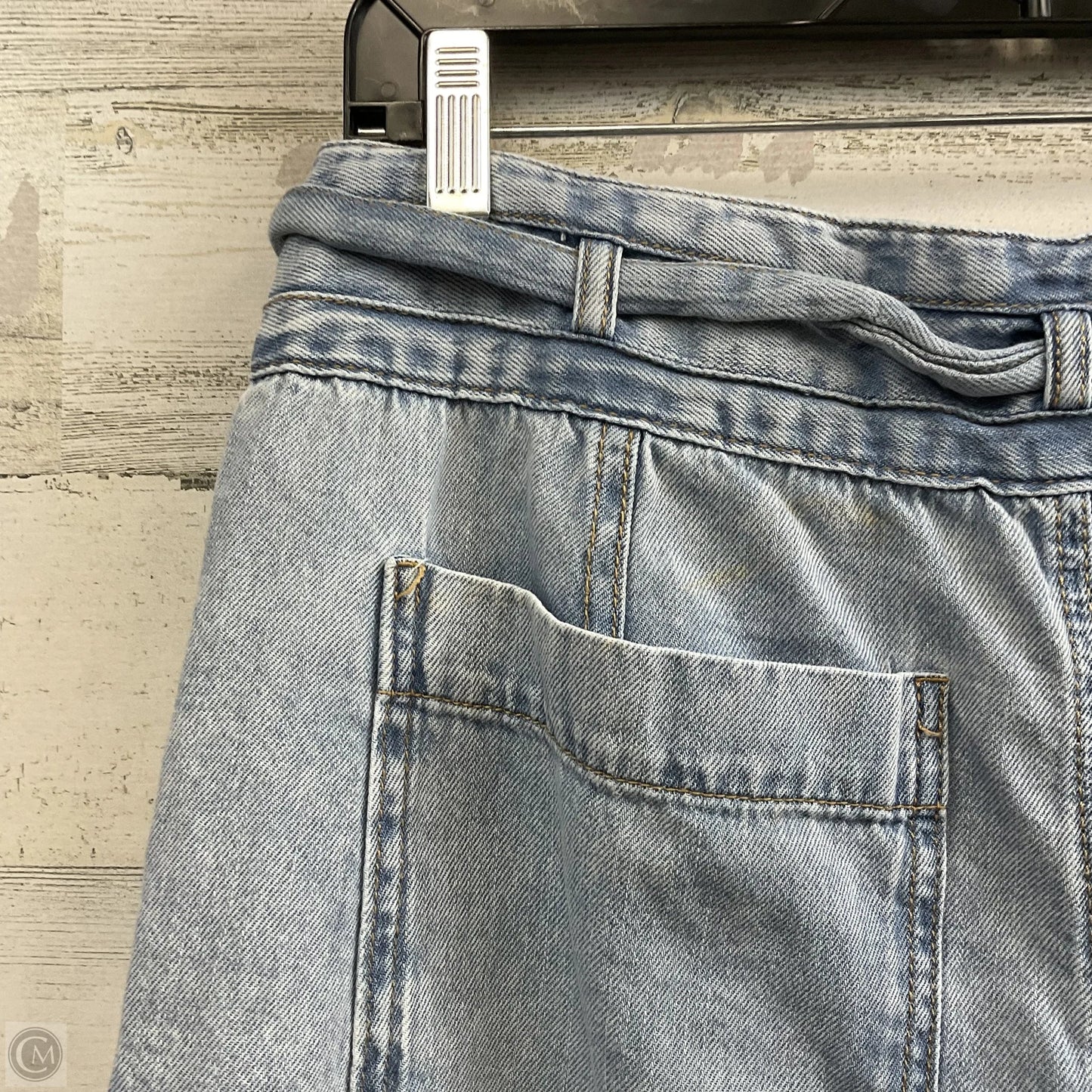 Jeans Wide Leg By Kensie In Blue Denim, Size: 12