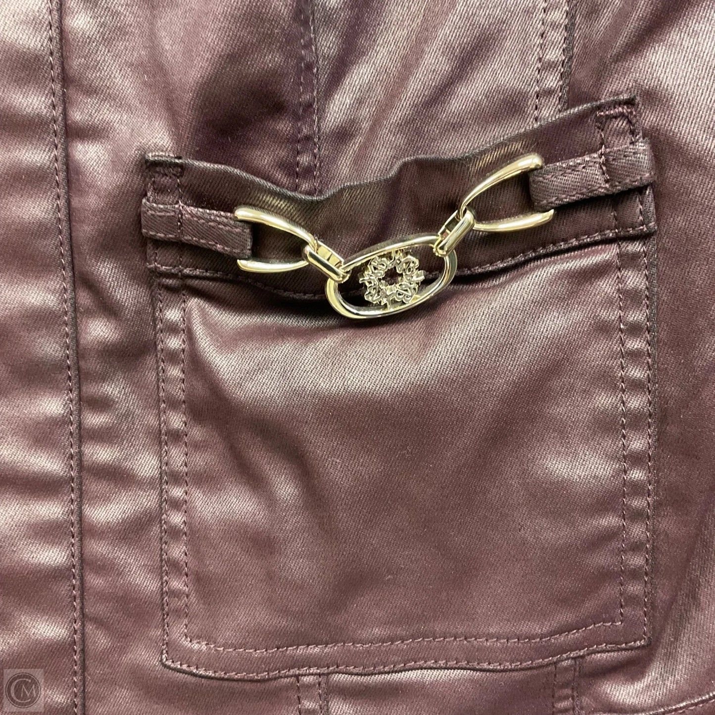 Jacket Other By White House Black Market In Maroon, Size: L