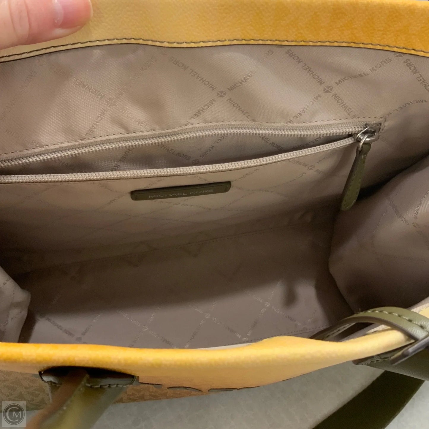 Handbag Designer By Michael Kors, Size: Large