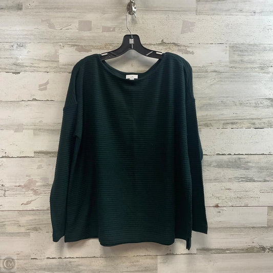 Sweater By J. Jill In Green, Size: L