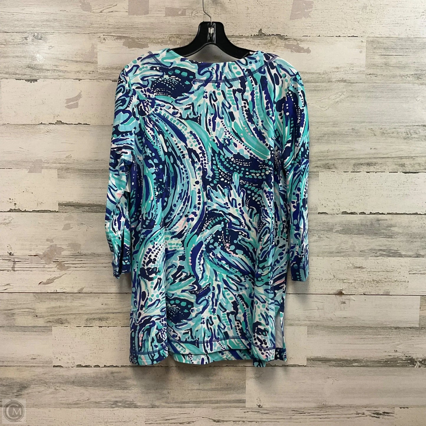 Tunic Long Sleeve By Lilly Pulitzer In Blue, Size: M