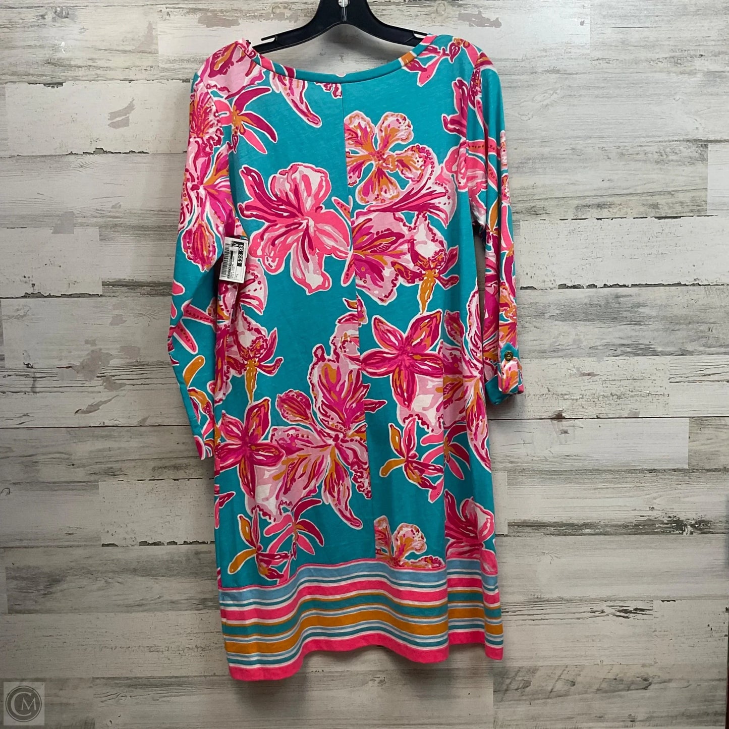 Dress Casual Short By Lilly Pulitzer In Blue & Pink, Size: L