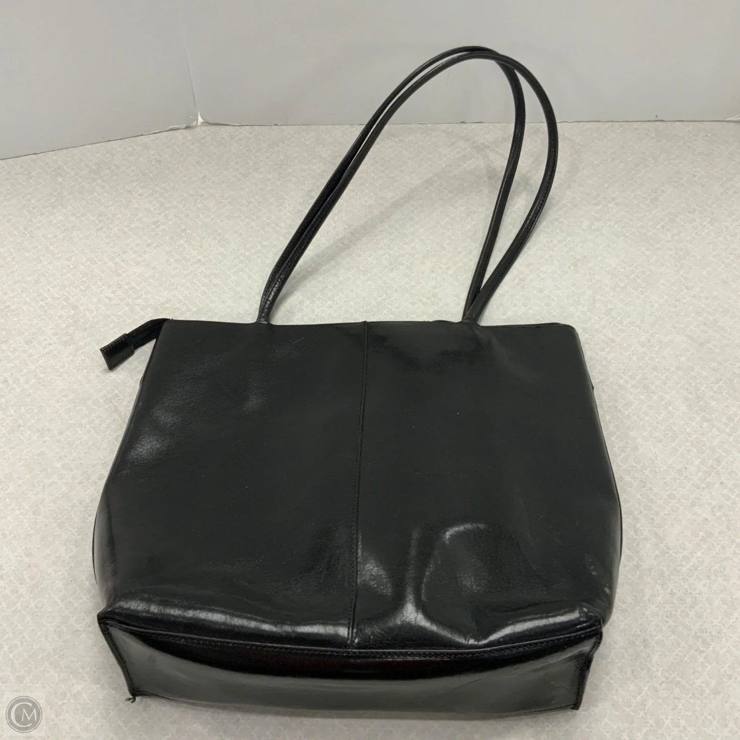Handbag Leather By Hobo Intl, Size: Medium