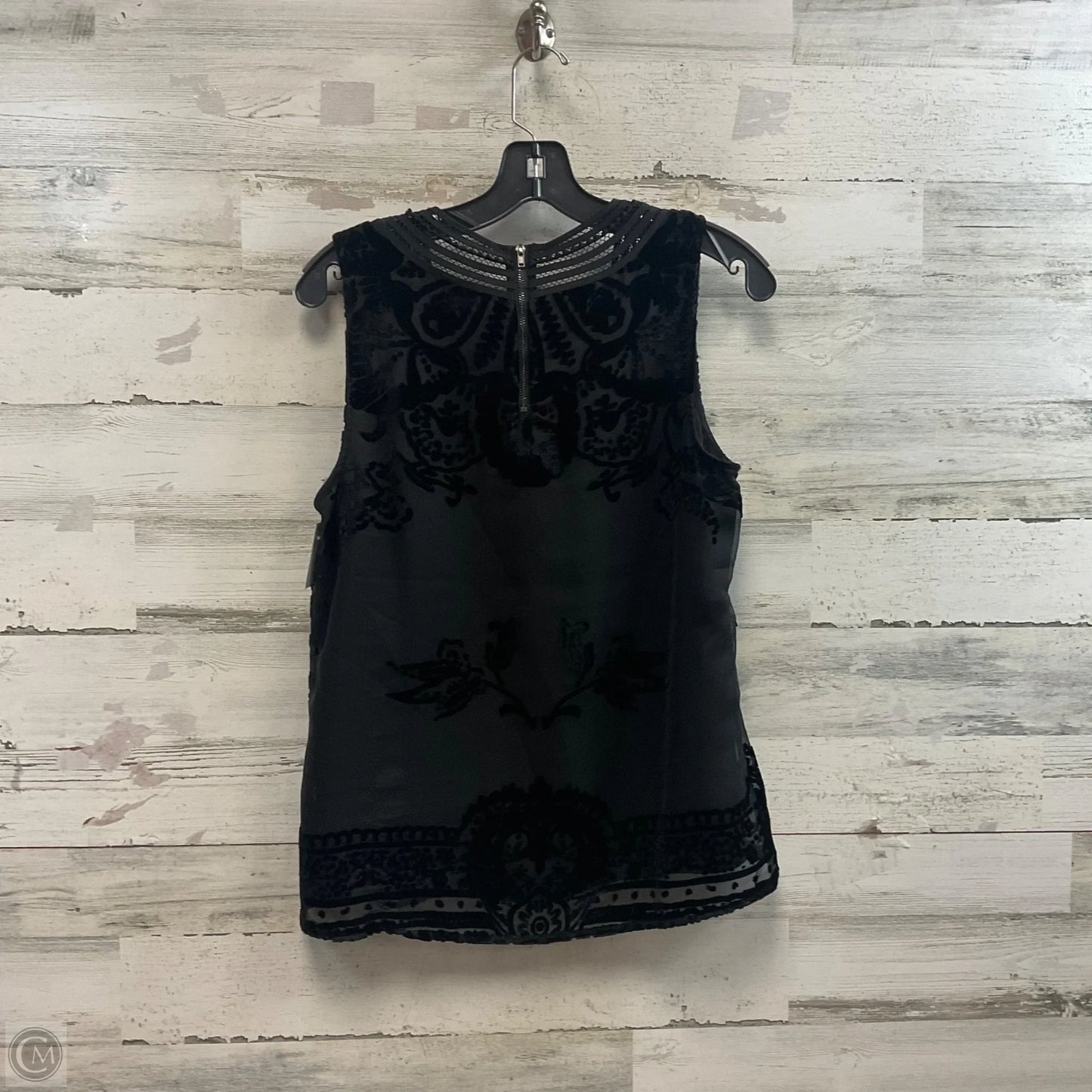 Blouse Sleeveless By Meadow Rue In Black, Size: S