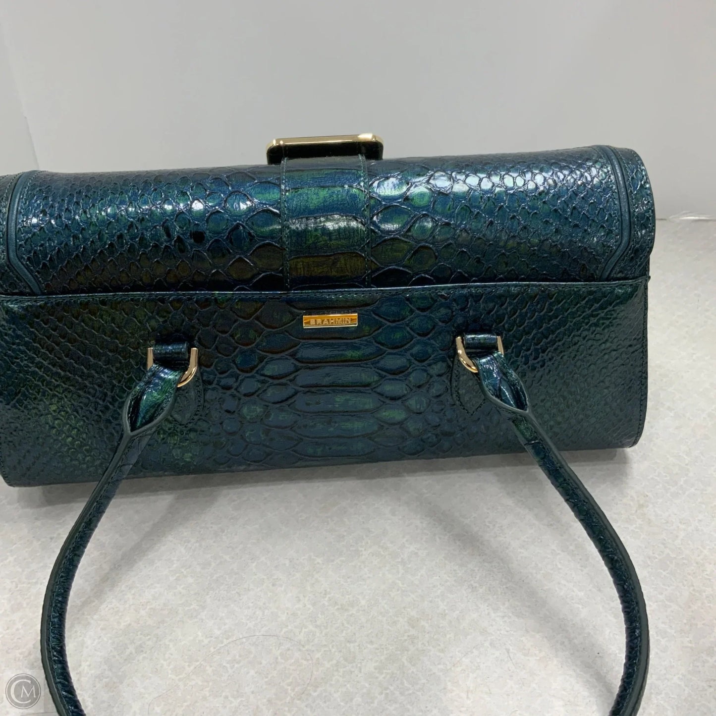 Handbag Designer By Brahmin, Size: Medium