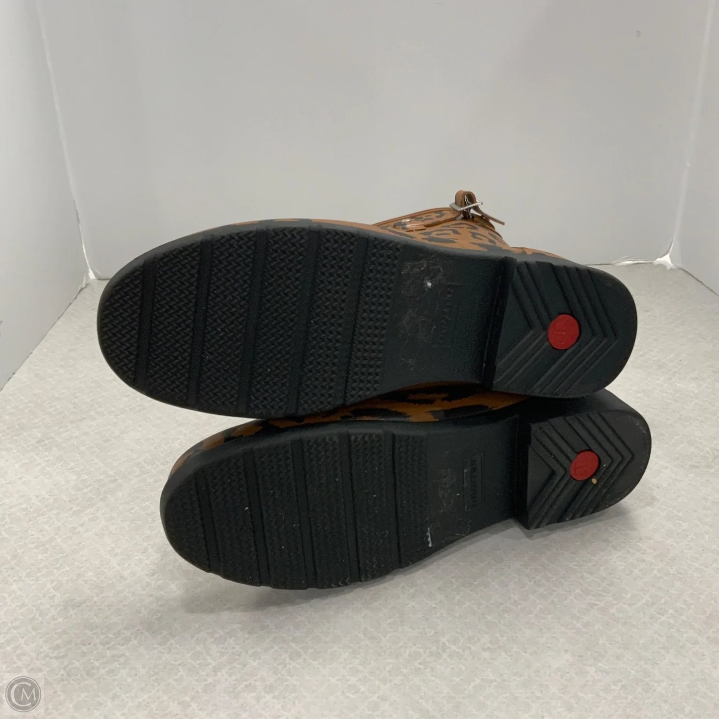 Boots Rain By Hunter In Animal Print, Size: 10