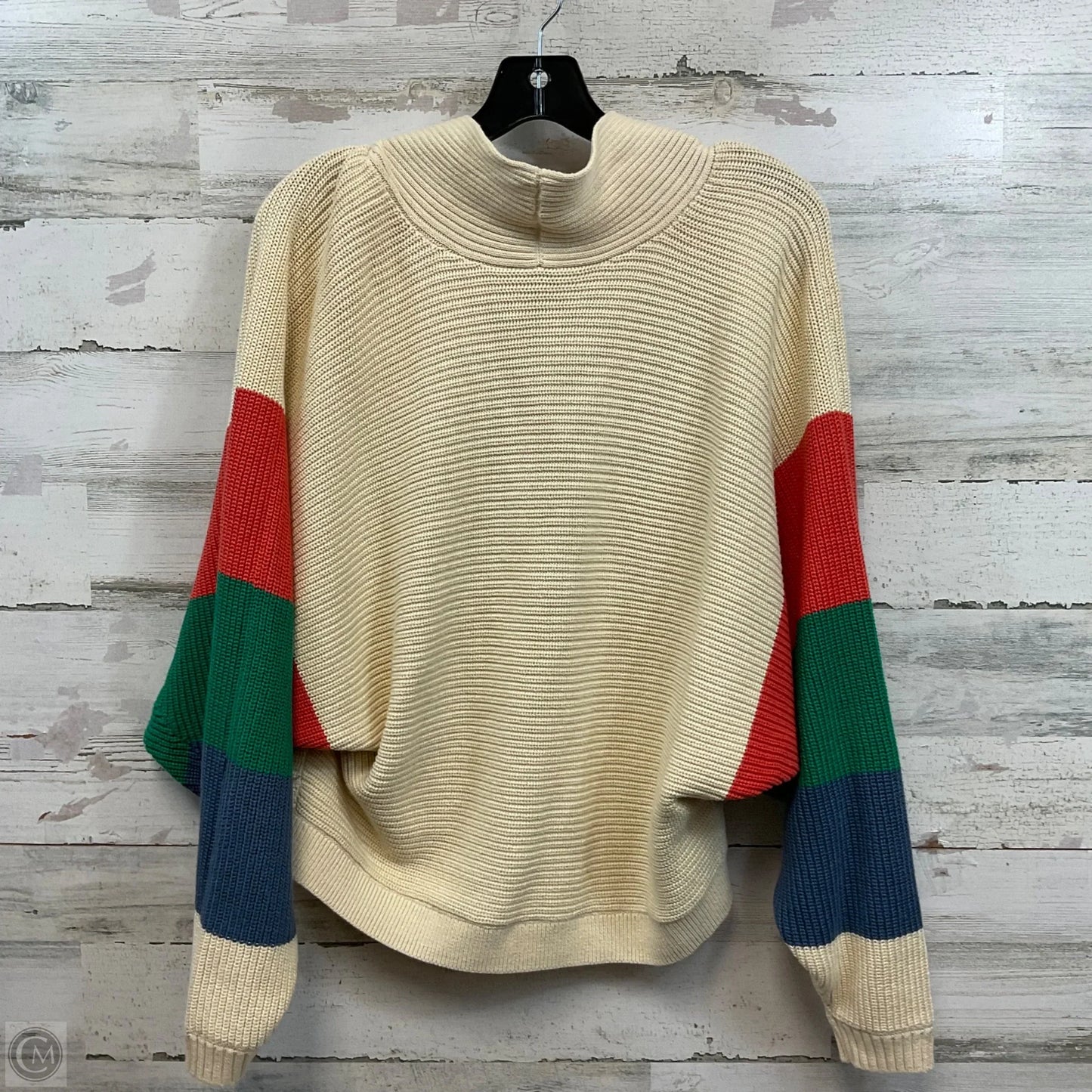 Sweater Cardigan By Cabi In Cream, Size: M