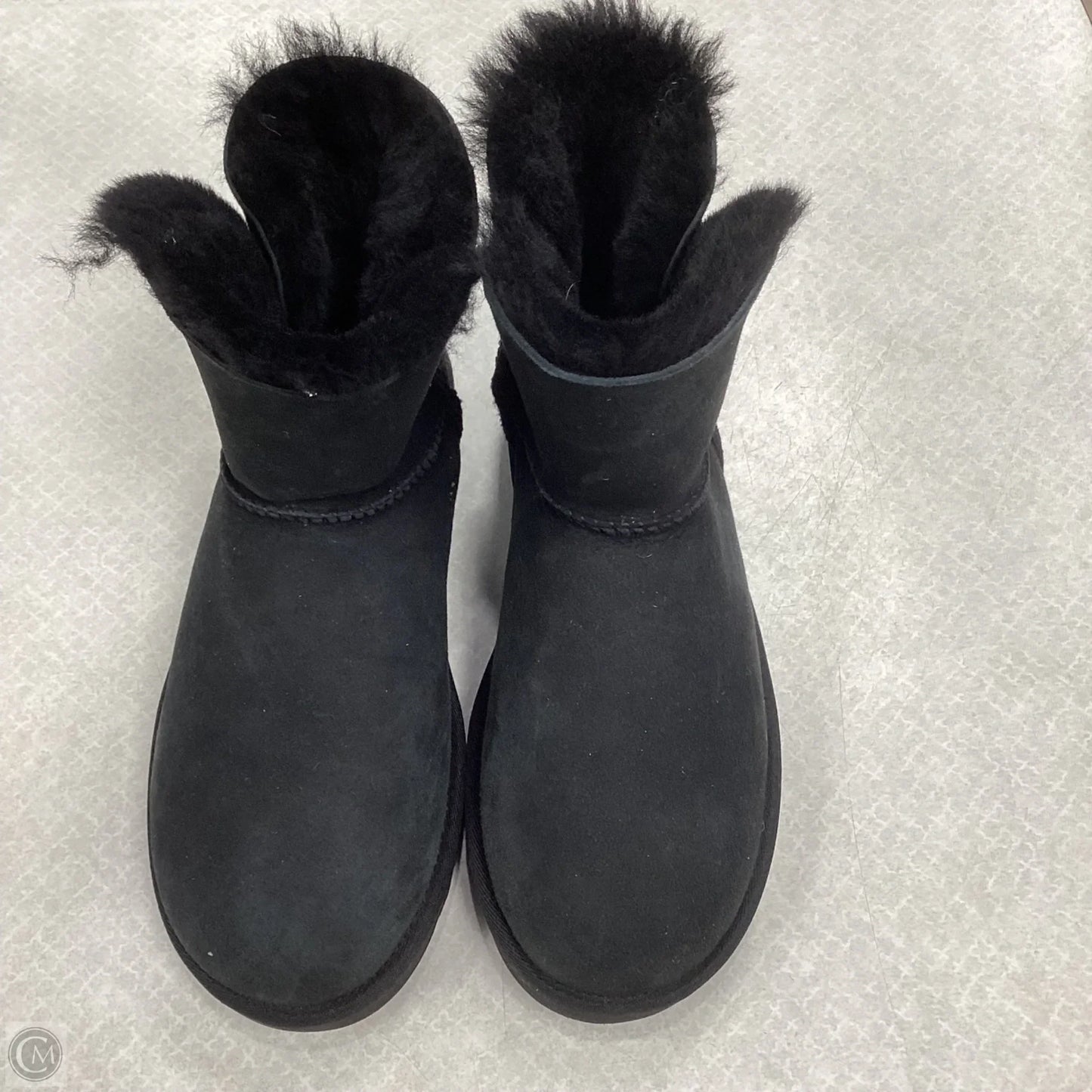 Boots Ankle Flats By Ugg In Black, Size: 11