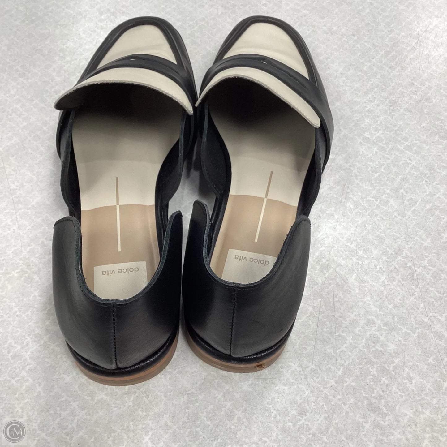 Shoes Flats By Dolce Vita In Black & Cream, Size: 11