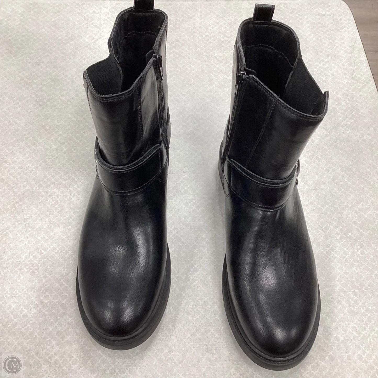 Boots Ankle Flats By Old Navy In Black, Size: 11