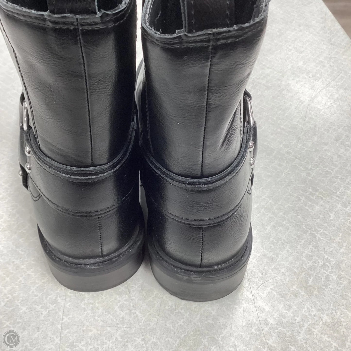 Boots Ankle Flats By Old Navy In Black, Size: 11