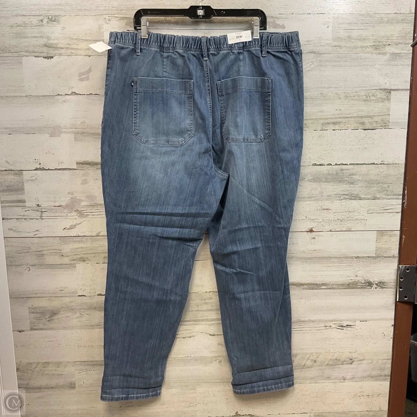 Jeans Straight By Judy Blue In Blue Denim, Size: 20