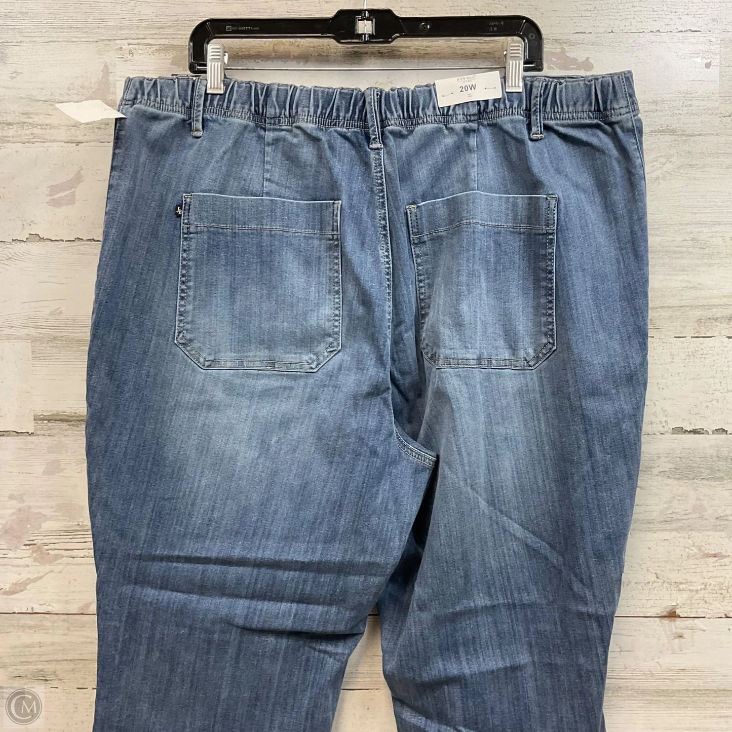 Jeans Straight By Judy Blue In Blue Denim, Size: 20