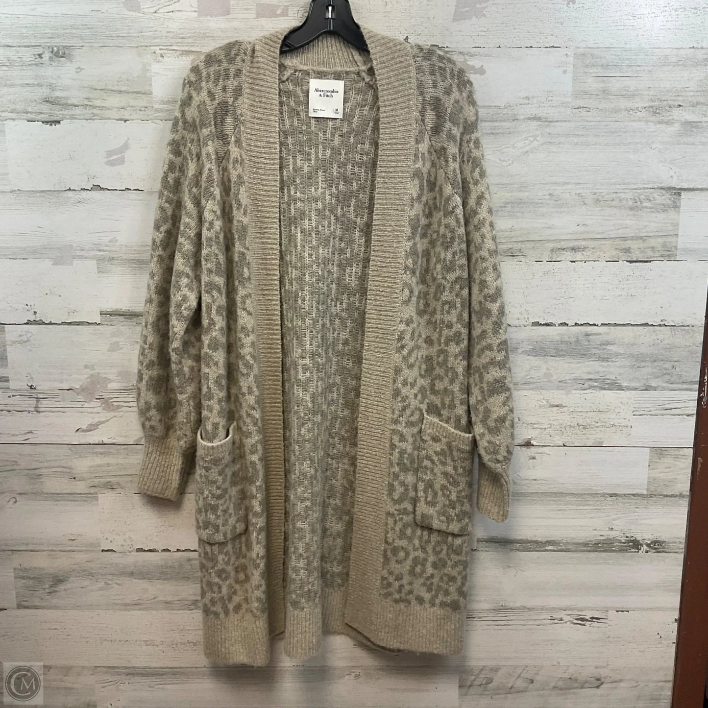 Sweater Cardigan By Abercrombie And Fitch In Brown, Size: M