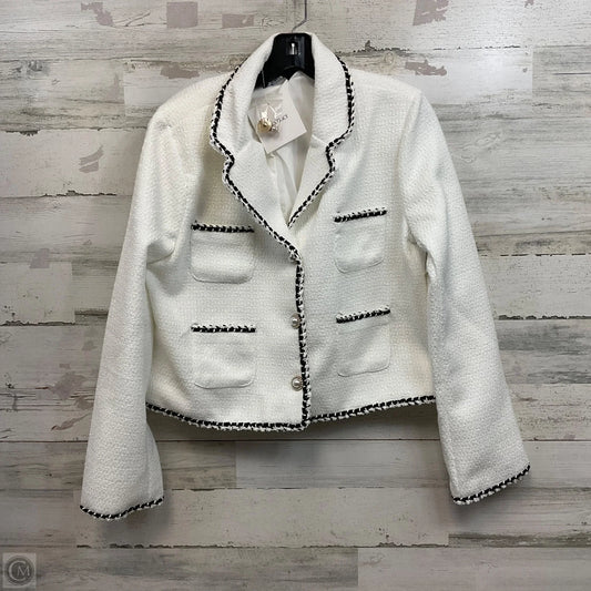 Jacket Other By Ellen Tracy In White, Size: M