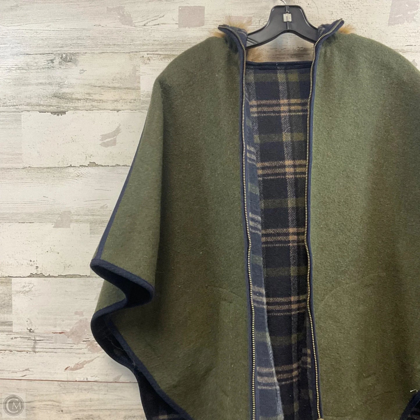 Coat Wool By Joules In Green, Size: S
